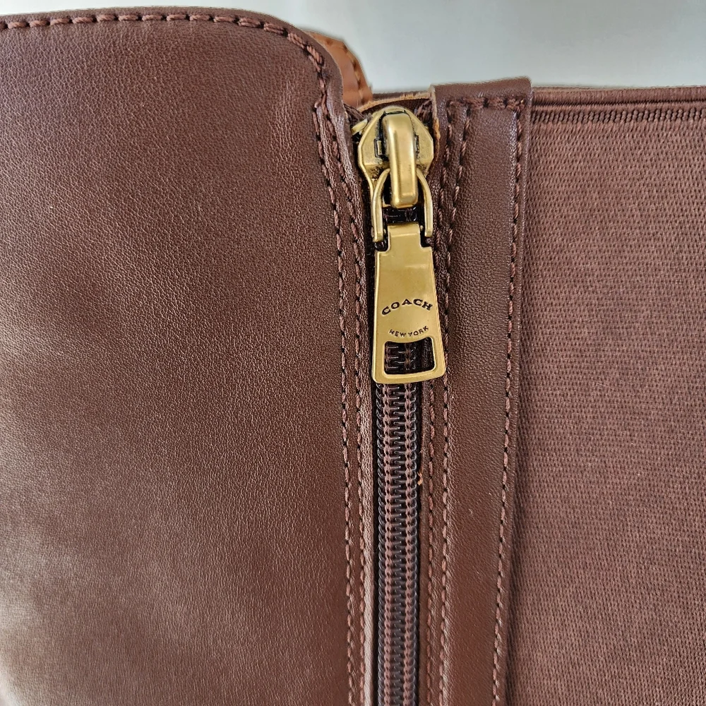 Coach Faith Knee-High Women's Lug Sole Riding Boots